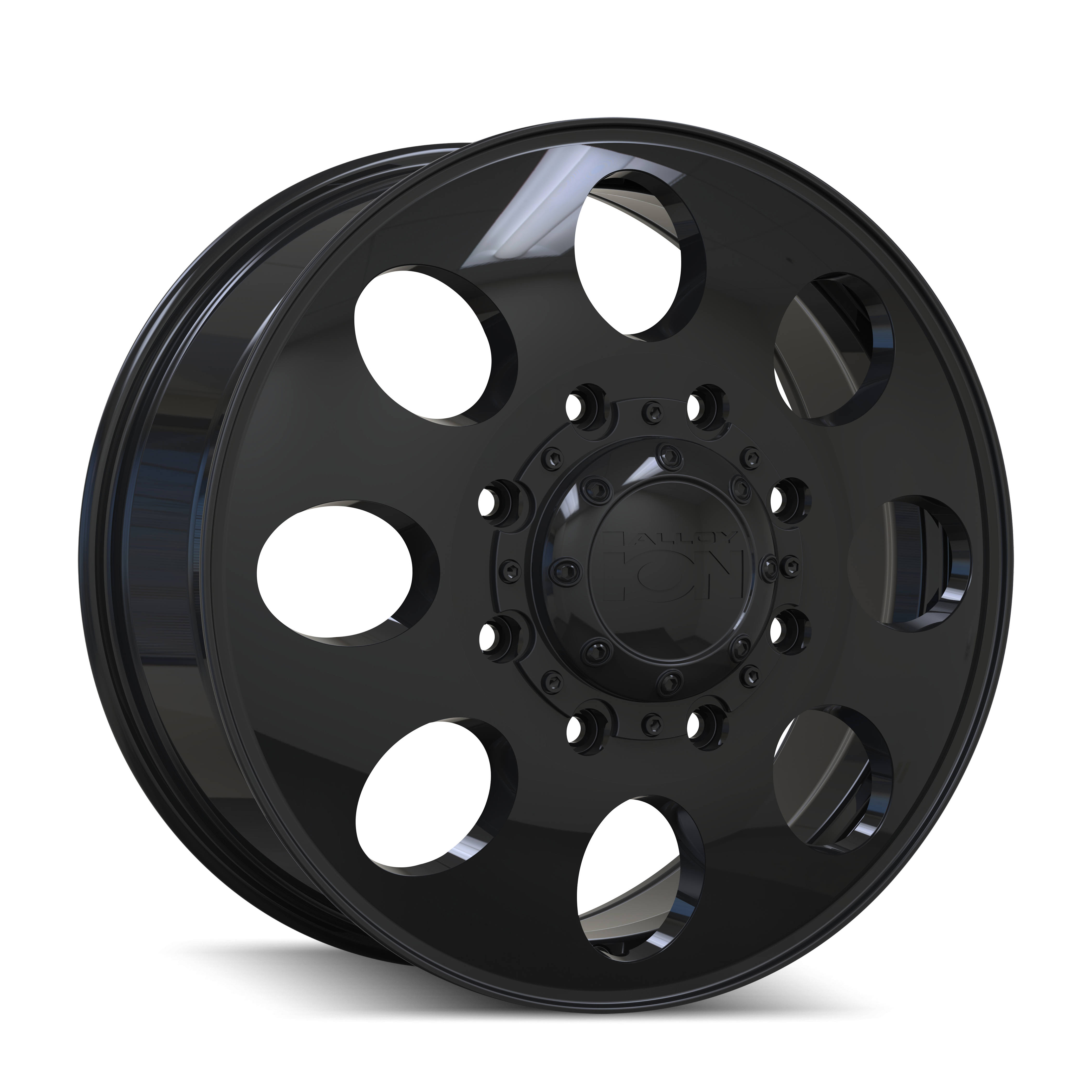 Ion Alloy 167 GLOSS BLACK Wheels - 20X8.25 115mm Offset 8X200 BP