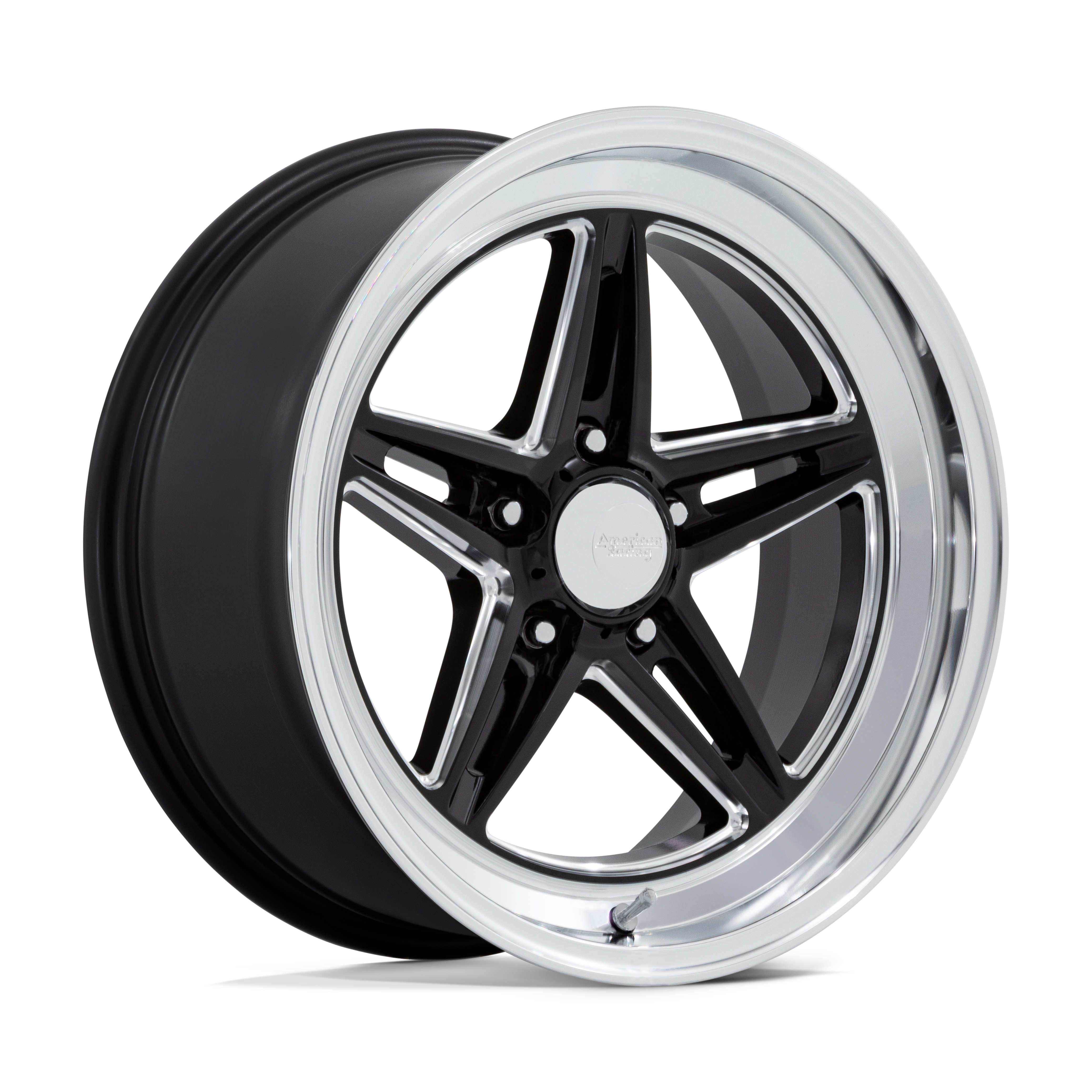 American Racing Vintage VN514 GROOVE ANTHRACITE W/ DIAMOND CUT LIP Wheels - 20X10 -20mm Offset 5X127 BP