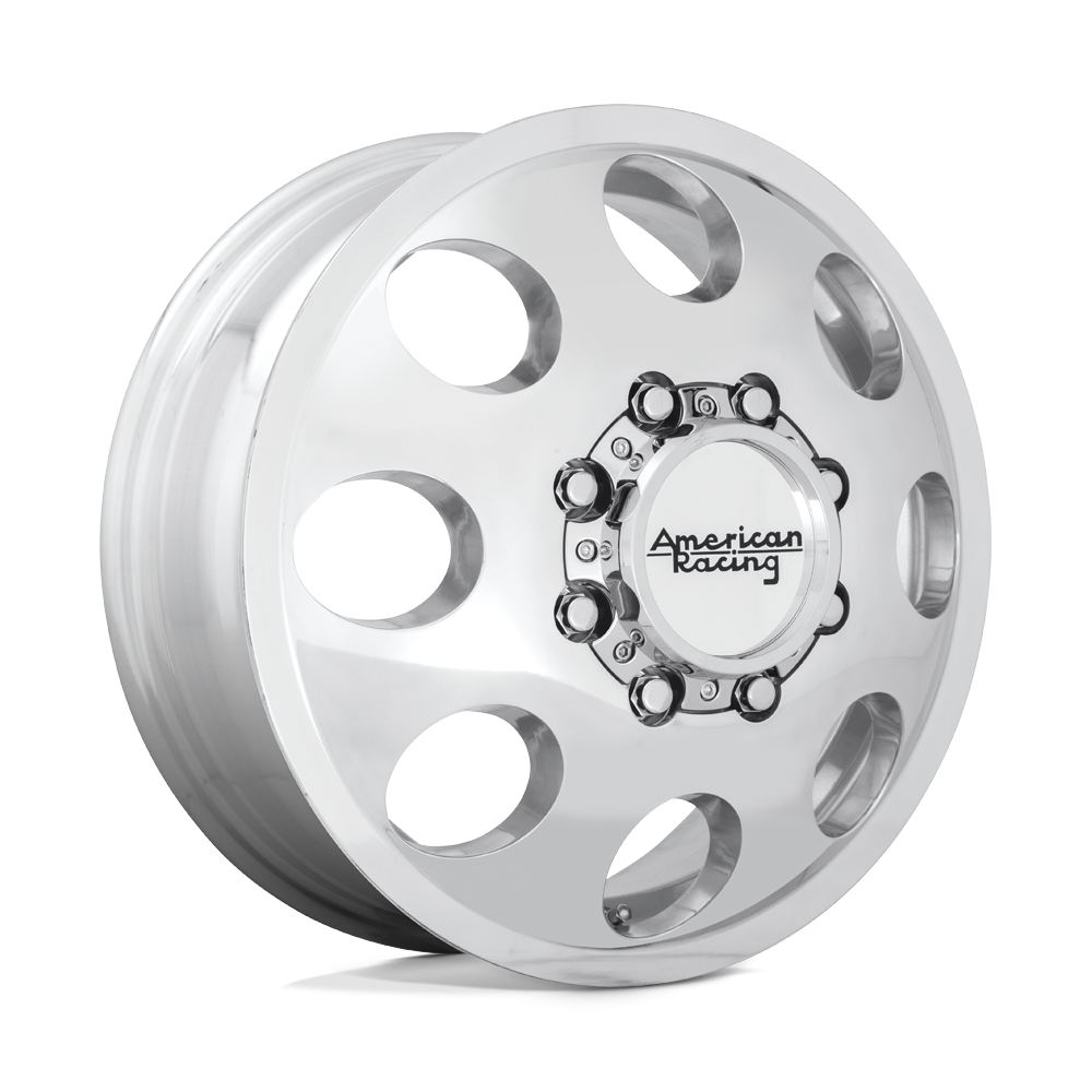American Racing AR204 BAJA DUALLY POLISHED Wheels - 17X6 111mm Offset 8X165.1 BP