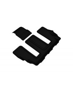 Custom Fit Kagu Floor Mat (Black) Compatible with GMC/Cadillac Acadia/XT6 2020-2023 - Third Row
