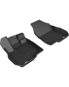 Custom Fit Kagu Floor Mat (Black) for 2019-2021 Acura RDX - 1ST Row