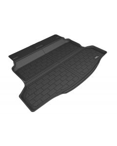 - M1HD0941309 Cargo Custom Fit All-Weather Floor Mat for Select Honda Civic Hatchback Models - Kagu Rubber (Black)