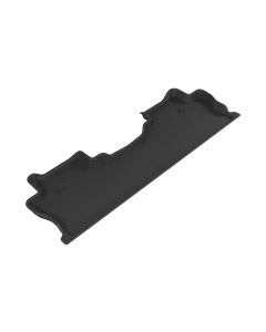 Custom Fit KAGU Floor Mat (BLACK) Compatible with HONDA RIDGELINE 2017-2023 - Second Row