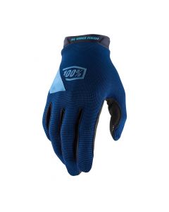 RIDECAMP Men's Motocross & Mountain Biking Gloves - Lightweight MTB & Dirt Bike Riding Protective Gear (XL - Navy)
