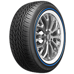 Custom Built Radial VIII Blue Stripe