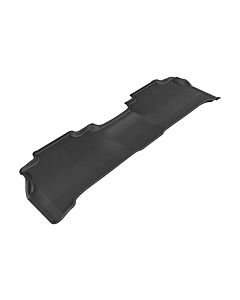 Custom Fit Kagu Floor Mat (Black) for 2008-2021 Lexus/Toyota LX/Land Cruiser - 2ND Row