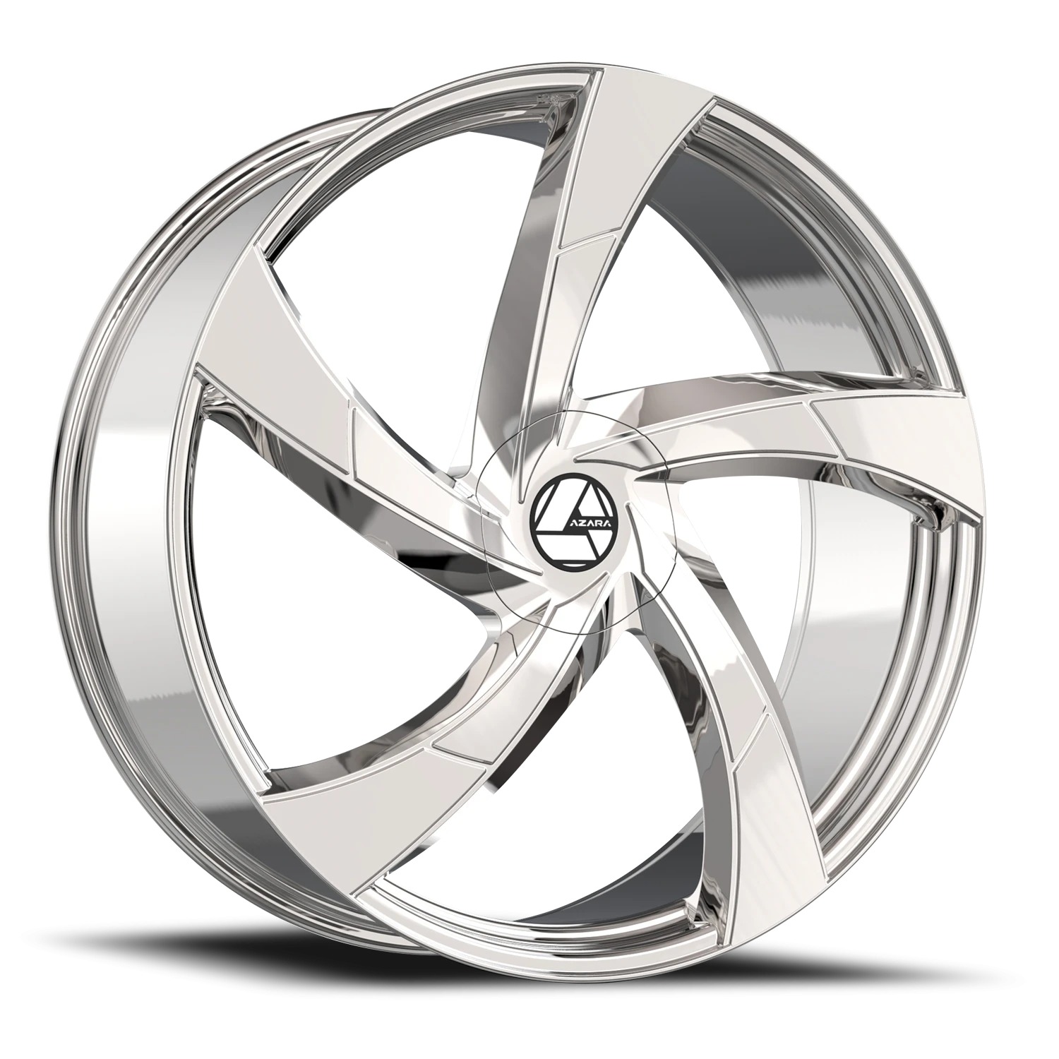 Azara AZA-524 Nano Chrome Wheels - 18X8 35mm Offset 5X114.3 / 5X120 BP