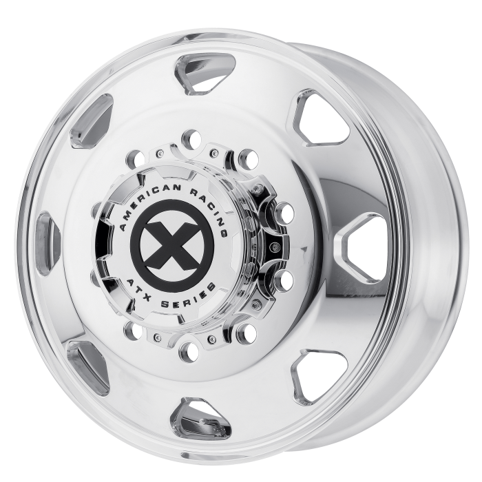ATX AO401 OCTANE POLISHED - FRONT Wheels - 24.5X8.25 144mm Offset 10X285.75 BP