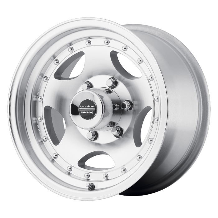 American Racing AR23 MACHINED W/ CLEAR COAT Wheels - 15X8 -19mm Offset 5X127 BP