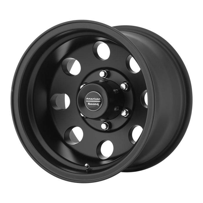 American Racing AR172 BAJA SATIN BLACK Wheels - 15X10 -43mm Offset 5X114.3 BP