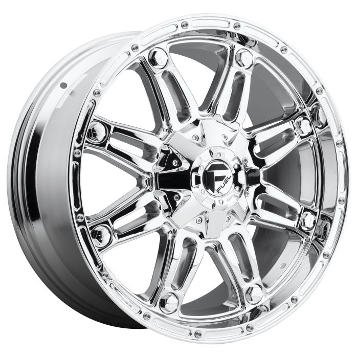Fuel 1PC D530 HOSTAGE CHROME PLATED Wheels - 22X9.5 19mm Offset 6X135 / 6X139.7 BP