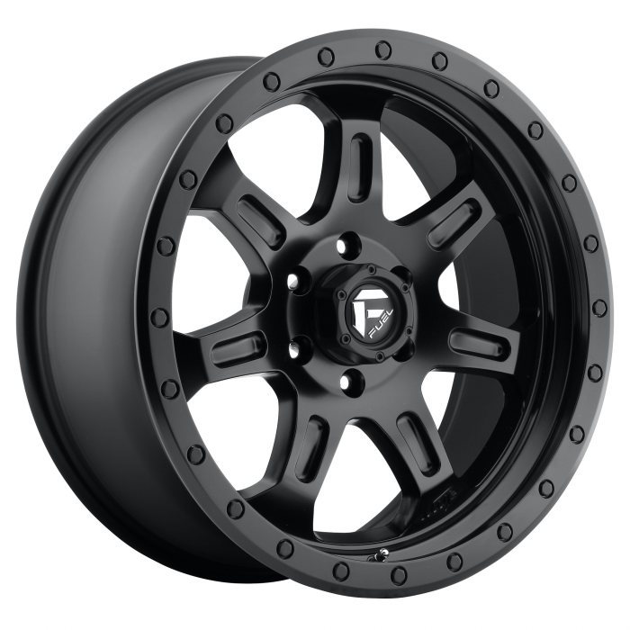 Fuel 1PC D572 JM2 MATTE BLACK Wheels - 17X8.5 7mm Offset 6X139.7 BP