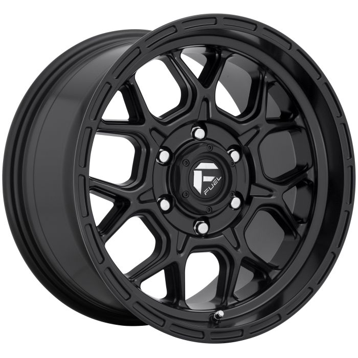 Fuel 1PC D670 TECH MATTE BLACK Wheels - 20X10 -18mm Offset 5X127 BP