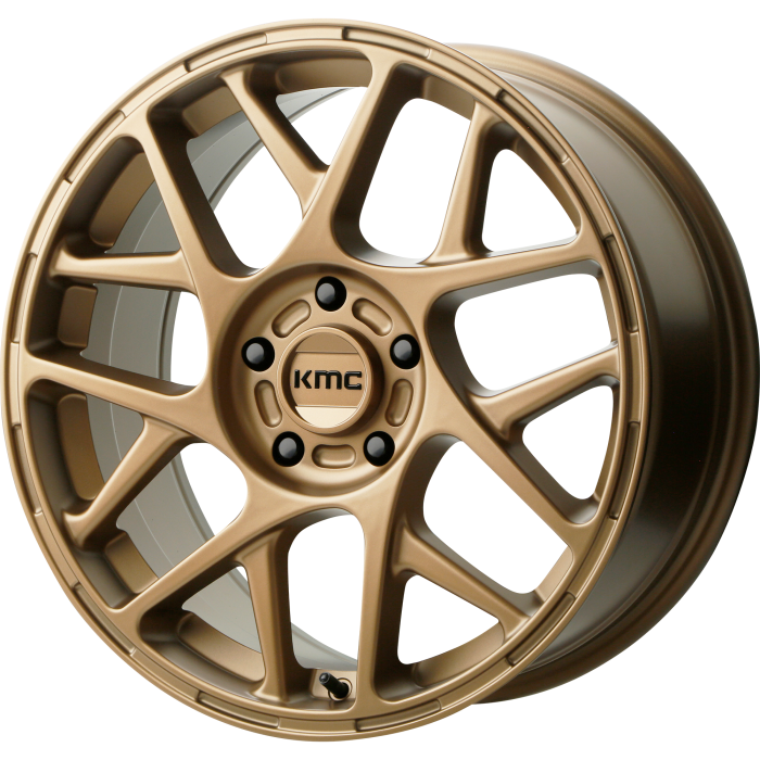 KMC KM708 BULLY MATTE BRONZE Wheels - 17X8 38mm Offset 5X114.3 BP