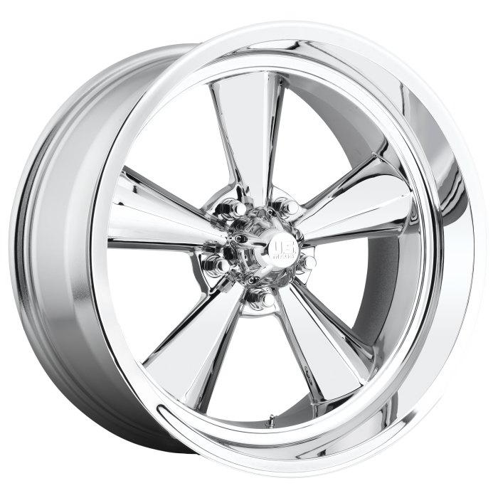 US Mag 1PC U104 STANDARD CHROME PLATED Wheels - 17X7 1mm Offset 5X114.3 BP
