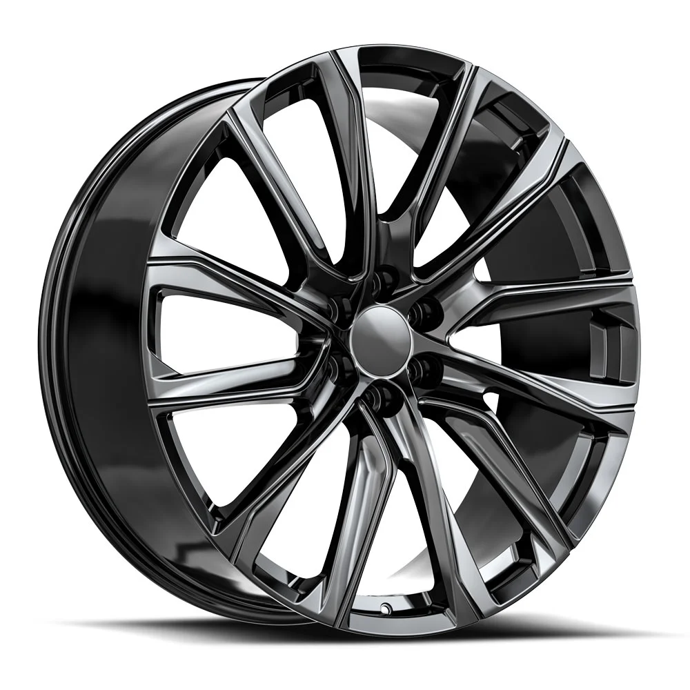 O.E. Revolution CAD-34 Gloss Black Wheels - 22X9 28mm Offset 6X139.7 BP