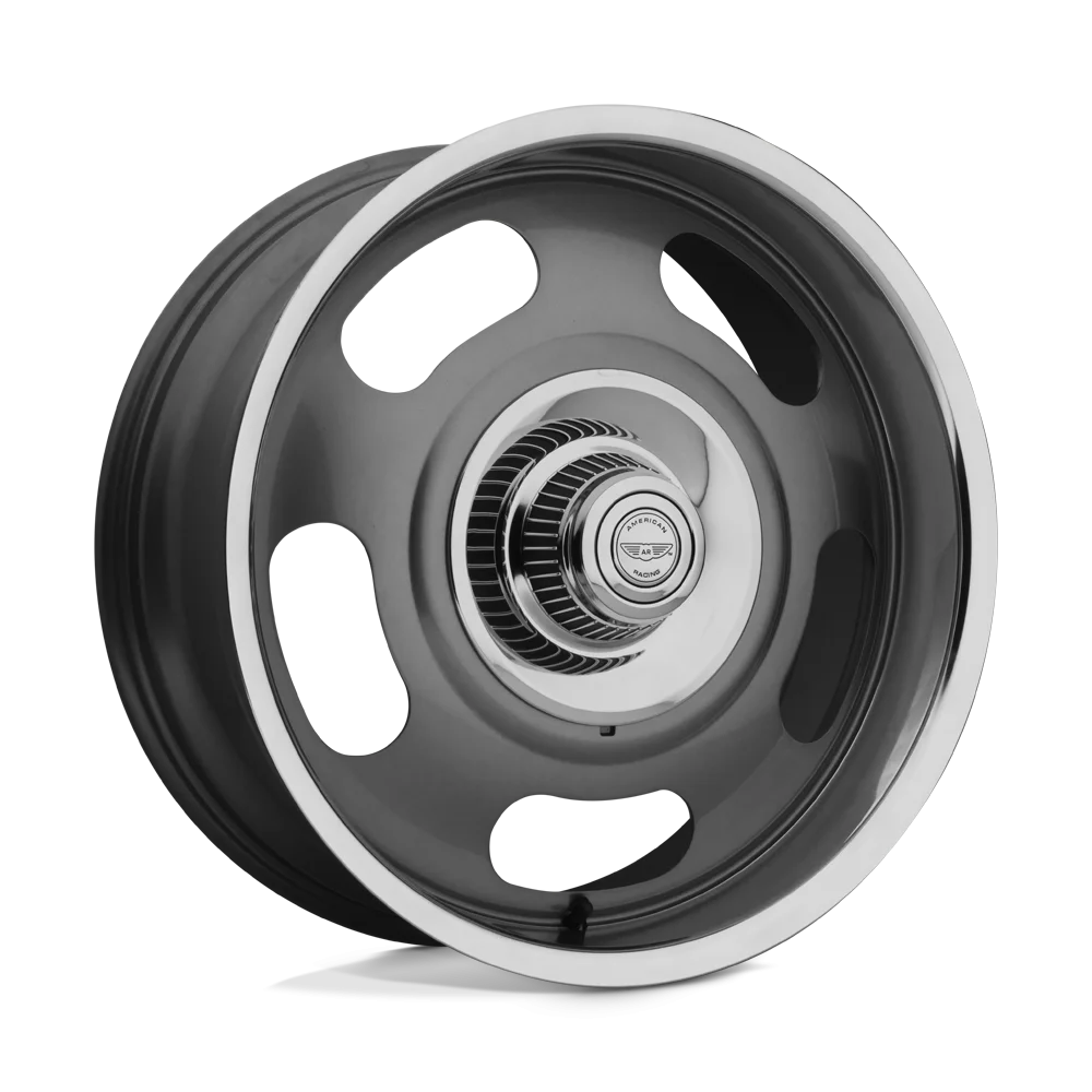 American Racing Vintage VN506 RALLY MAG GRAY CENTER W/ POLISHED LP Wheels - 20X9.5 0mm Offset 6X139.7 BP