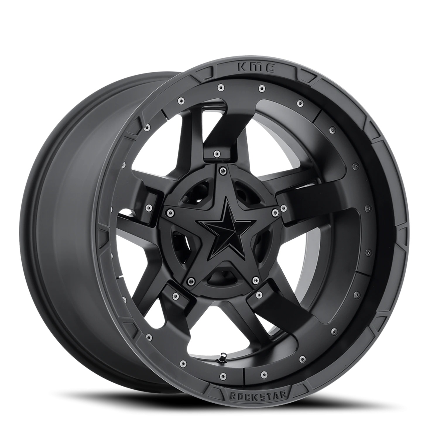 XD XD827 ROCKSTAR III MATTE BLACK Wheels - 18X9 0mm Offset 5X114.3 / 5X127 BP